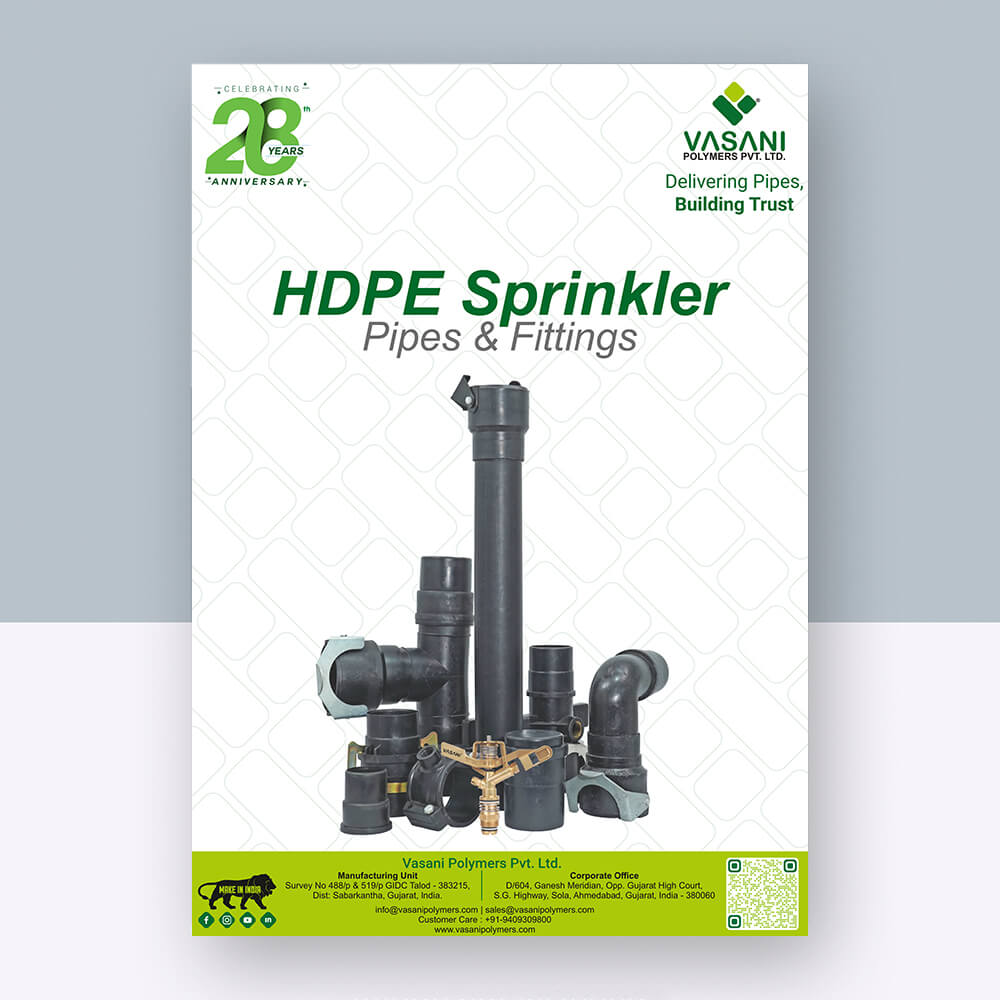 HDPE Sprinkler Pipes & Fittings